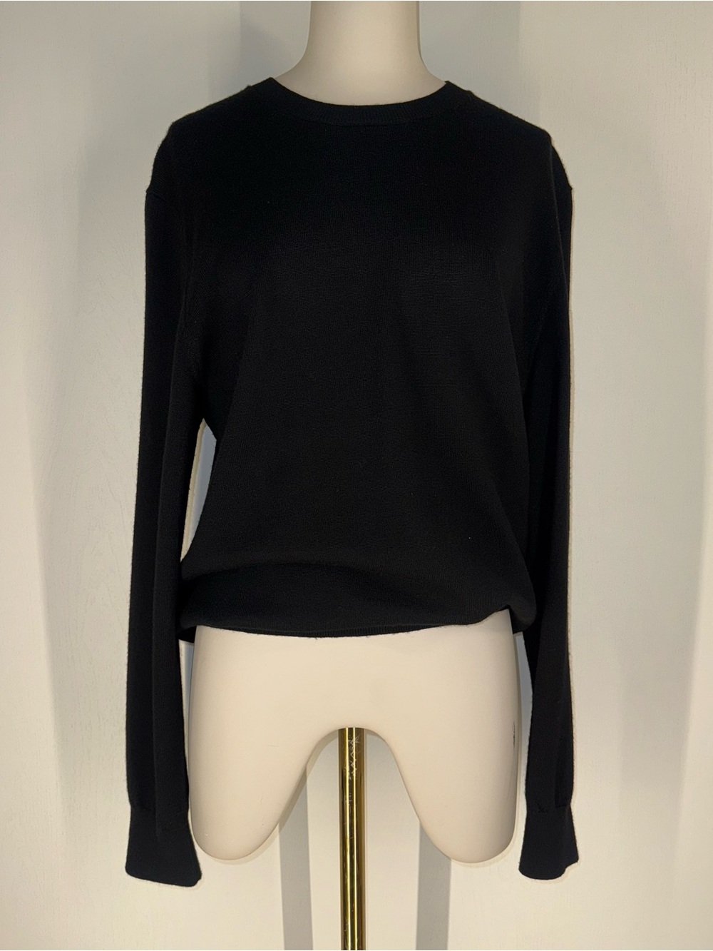 ZIMMERMANN Classic Black Crewneck Sweater